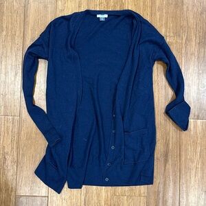Navy Cardigan
